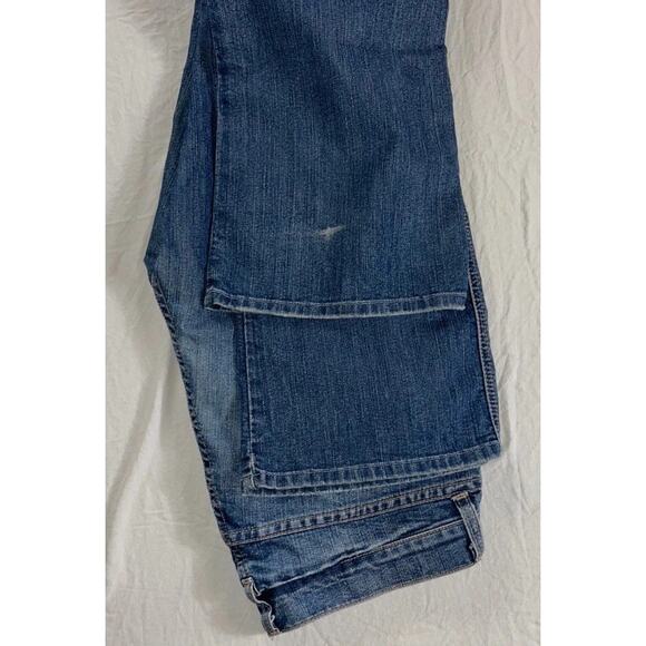 7 For All Mankind "A" Pocket Boot Cut Stretch Denim Jeans Women's Size 30 - Picture 9 of 10